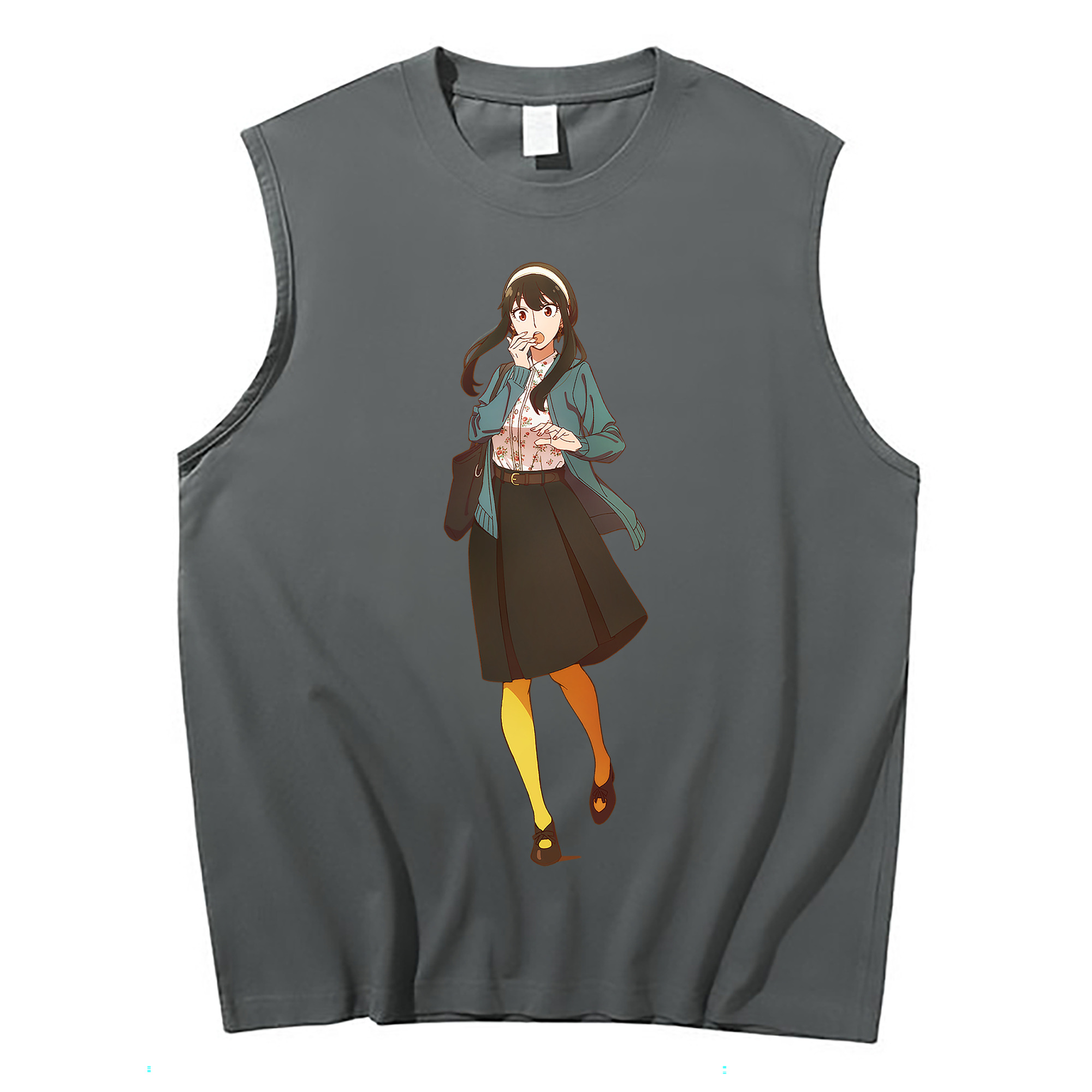 （画像用） SPY×FAMILY间谍家家酒 コットン100％タンクトップ（フロントプリント）
